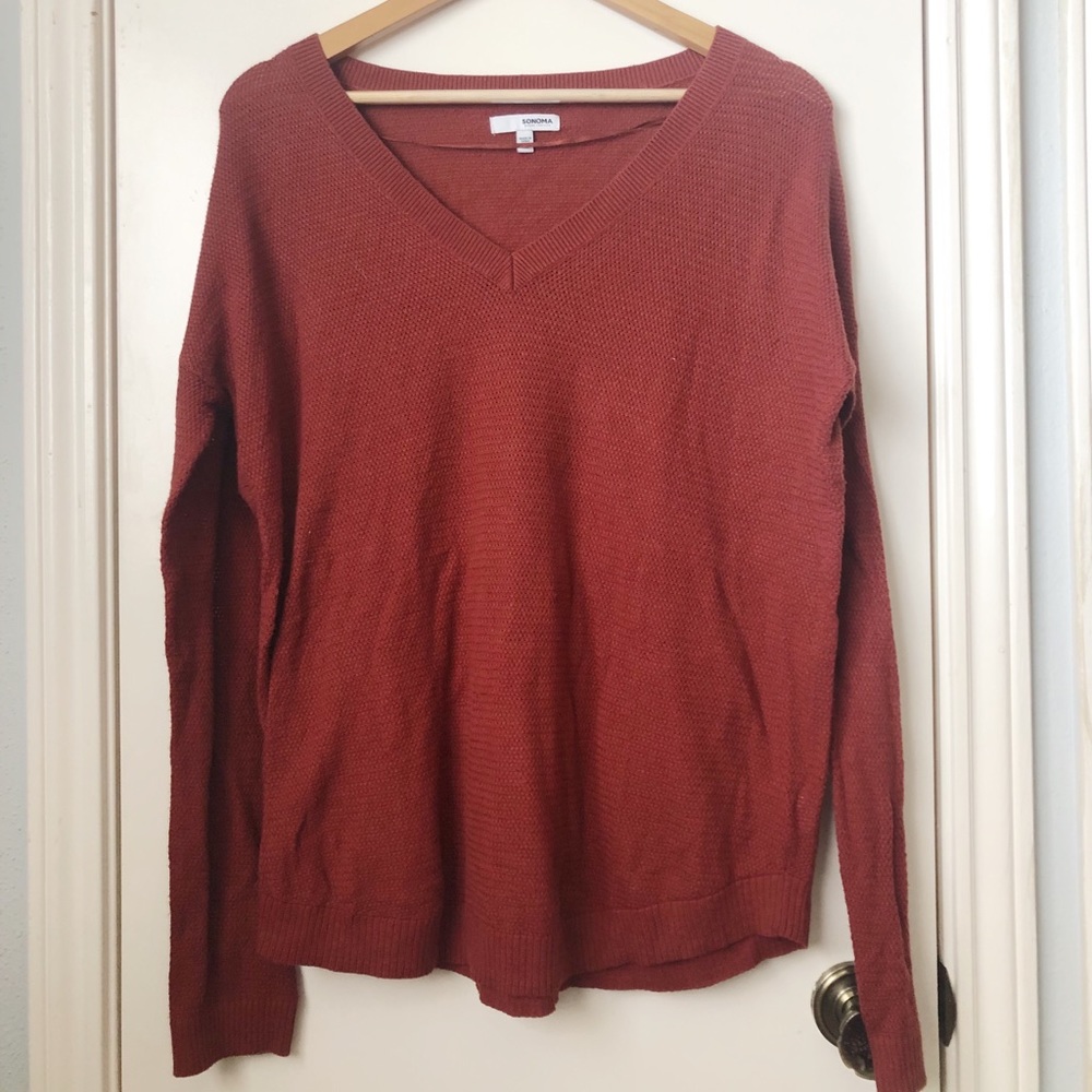 Sonoma Size XL V-Neck Sweater